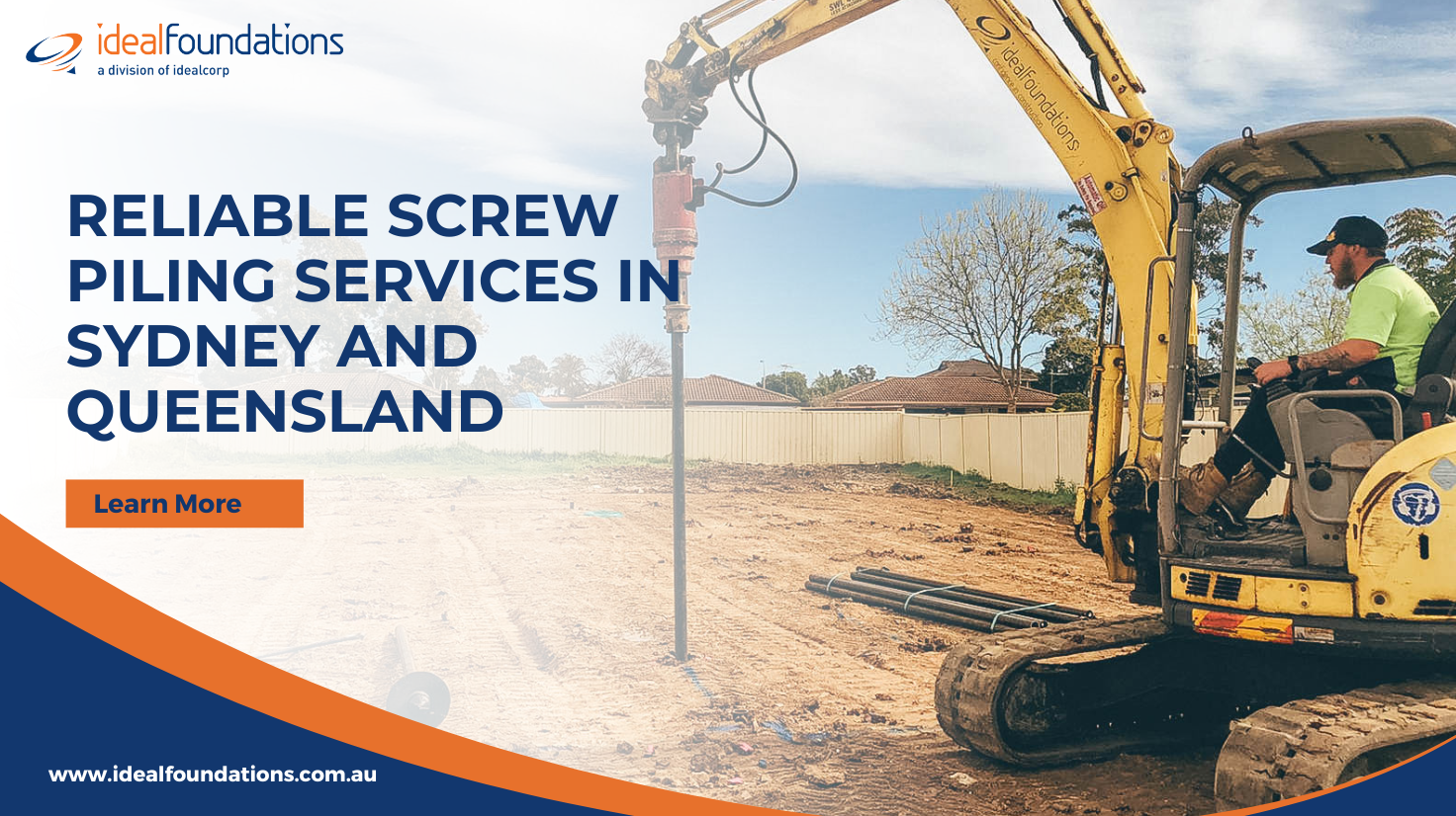Reliable Screw Piling Services in Sydney and Queensland